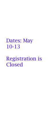 Senior Week

Dates: May 10-13

Registration is Closed




