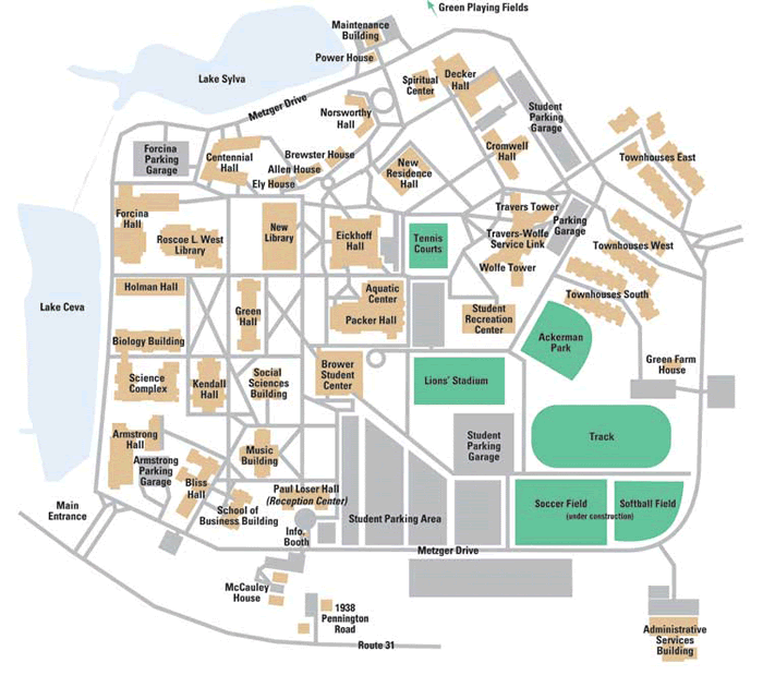 American Lake VA Campus Map