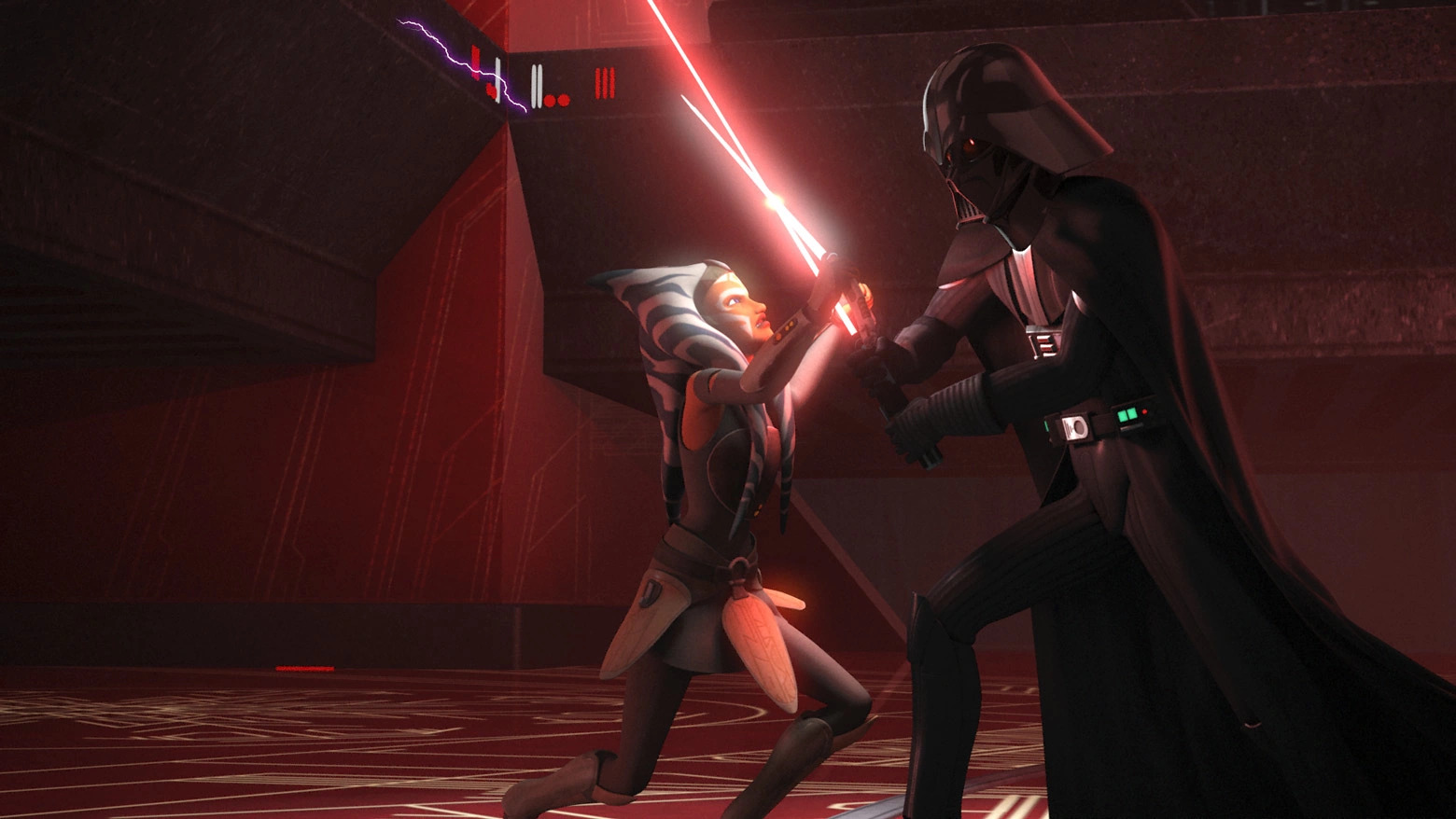 Ahsoka vs Vader (Rebels)